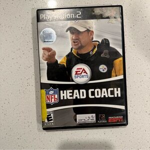 NFL Head Coach for PlayStation 2 - Black